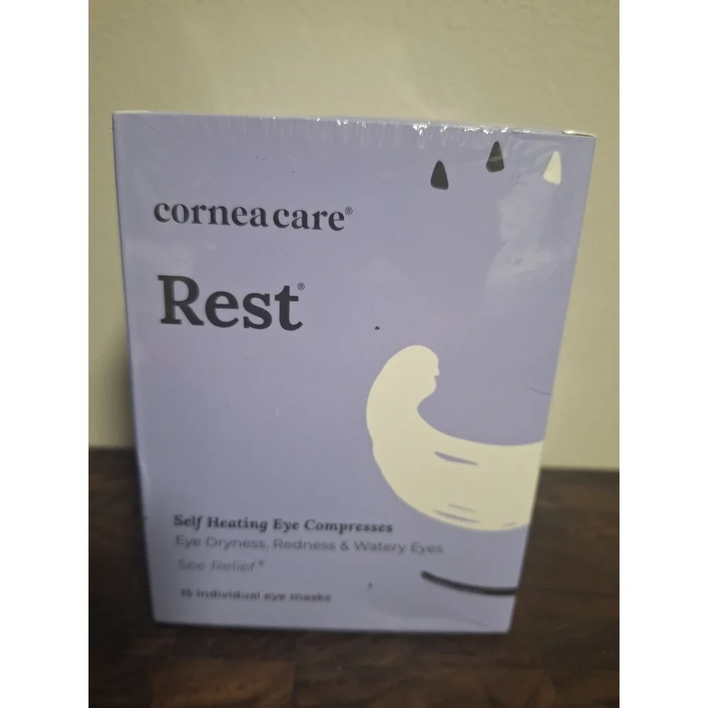 CorneaCare Rest Self Heating Eye Compresses 15ct Dry Eye Relief Best By 12/26